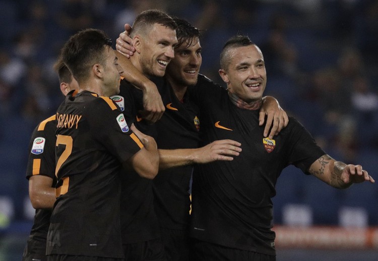 Benevento ghi hai bàn vào lưới nhà trong trận gặp AS Roma ở Serie A