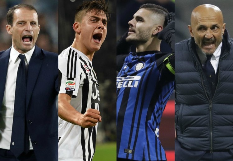 Bertaruh online atas siapapun yang akan menjadi pusat perhatian; pencetak gol liga terbanyak Inter, Mauro Icardi atau pemain Juve yang telah mencetak 12, Paulo Dybala?