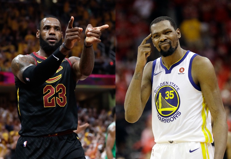 Kevin Durant có nhiều đồng đội xuất sắc hơn LeBron James