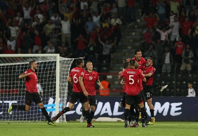 With a 55th minute goal from Taulant Xhaka, Albania nab their first UEFA Nations League victory