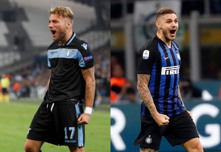 Lazio and Inter Milan stars are pumped up to once again lead their respective teams to victory in their Serie A clash