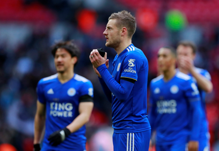 Tottenham Hotspur took advantage of Jamie Vardy's absence in the first half