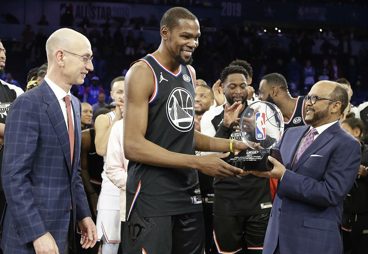 Kết quả cược bóng rổ NBA All Star Game 2019: MVP Kevin Durant