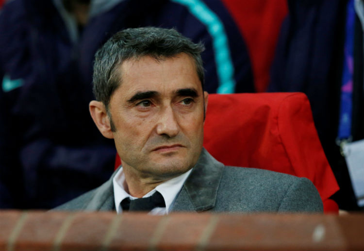 Ernesto Valverde's Barcelona are set to face Huesca away from home