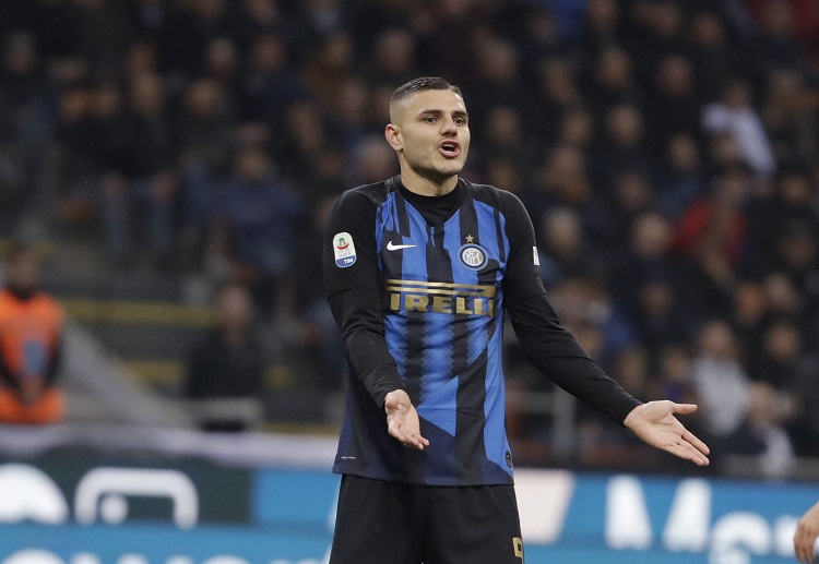 Mauro Icardi and Inter Milan were held to a 1-1 draw by Juventus in Serie A