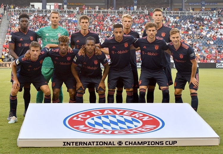 Bayern Munich midfielder Leon Goretzka scores to claim a win over AC Milan in International Champions Cup