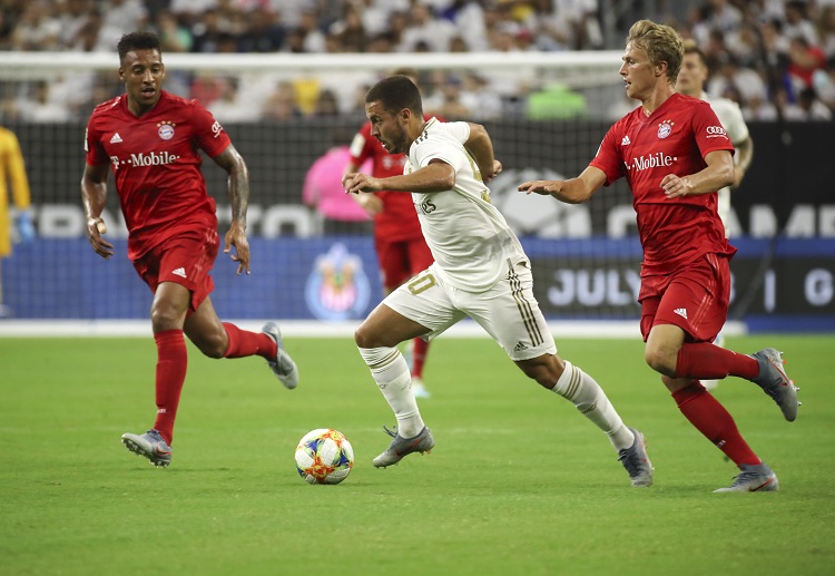 Eden Hazard's Real Madrid debut had not succeed after being thrashed by Bayern in the International Champions Cup game