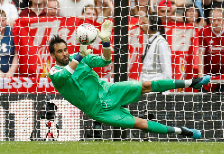 Claudio Bravo's efforts are enough to keep Liverpool from scoring in Community Shield