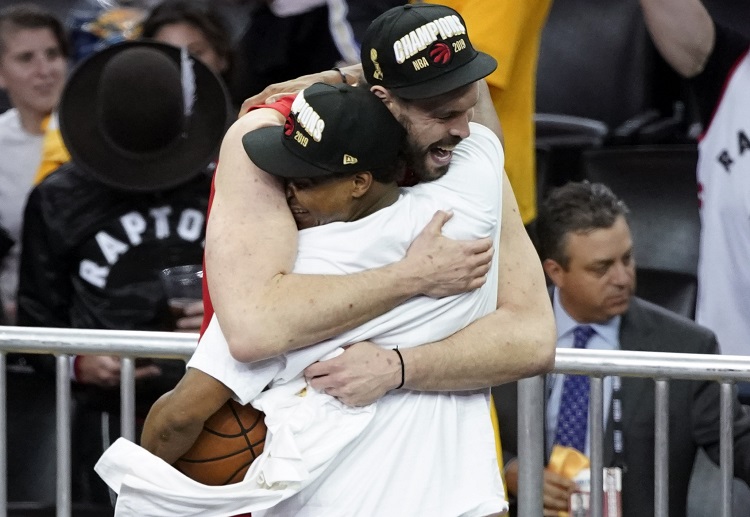 Marc Gasol is now setting his sights on the World Cup with Spain after helping the Raptors win the NBA championship