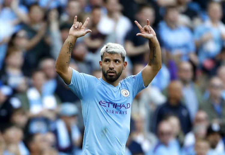 Sergio Aguero could lead Manchester City to another Premier League victory, this time against Norwich City