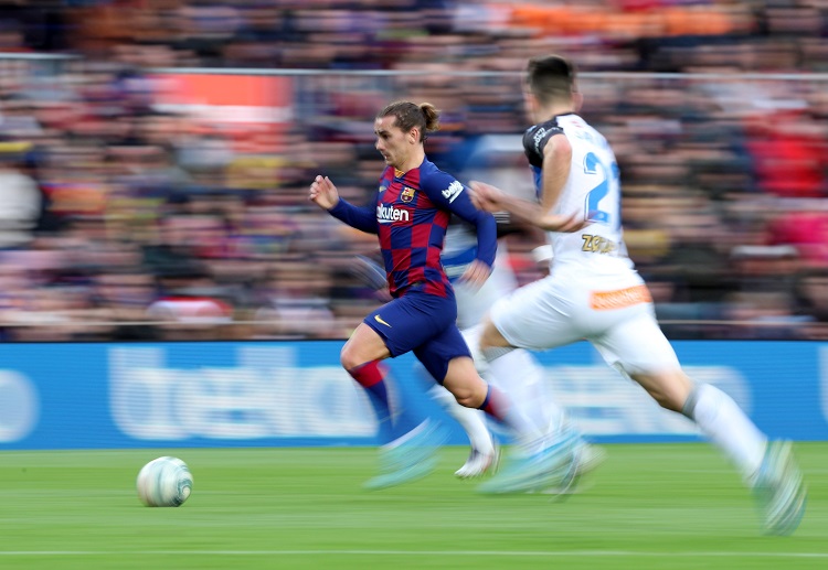 La Liga: Antoine Griezmann puts Barcelona ahead early in the game