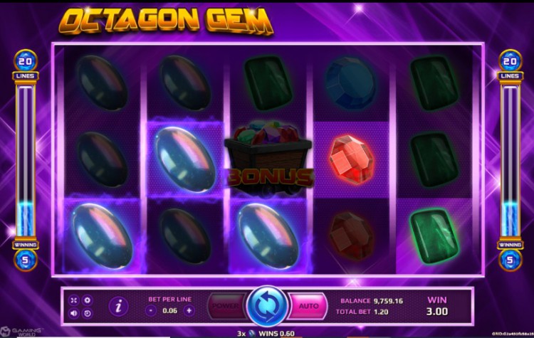 Nếu đoán trúng trong game Octagon Gem tại SBOBET, số tiền thưởng ấy sẽ được x2 hoặc lên đến x5