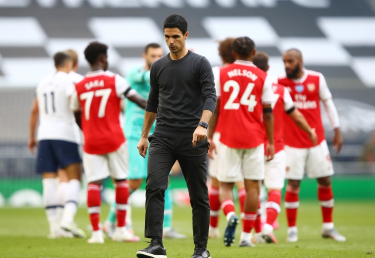 Mikel Arteta's men are sitting on the ninth spot of Premier League table