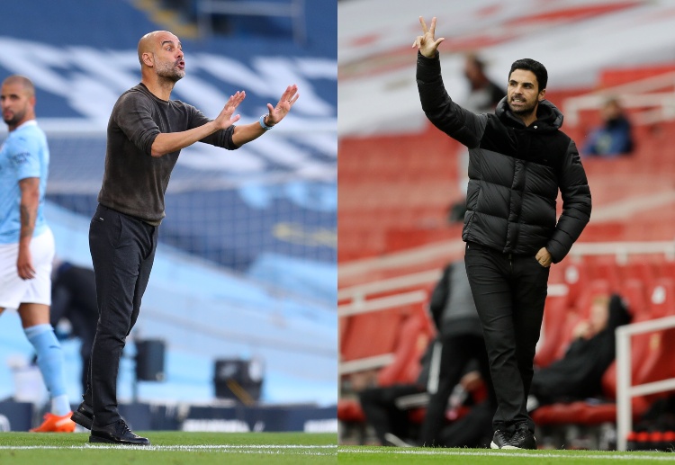 Premier League: Pep Guardiola and Mikel Arteta are currently 1-1 for wins against each other.