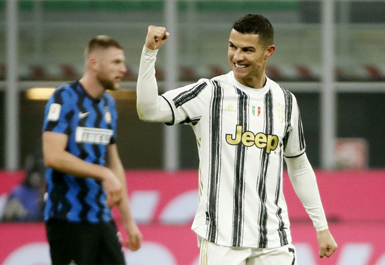 Cristiano Ronaldo has an impressive season so far in Serie A with 15 goals and 3 assists