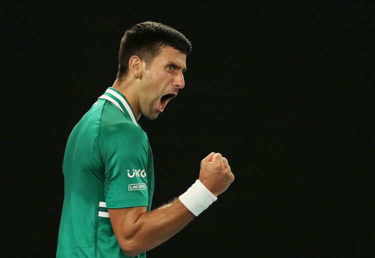 Novak Djokovic vẫn thi đấu xuất sắc tại Australian Open 2021