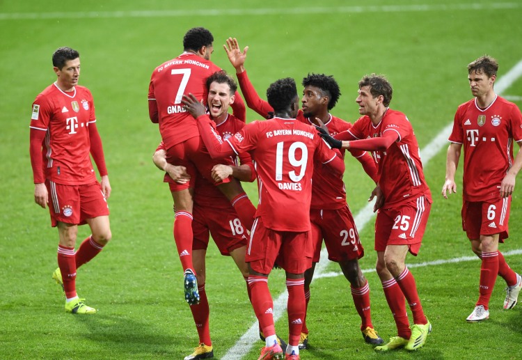 Bayern Munich managed to secure a 1-3 away victory against Werder Bremen