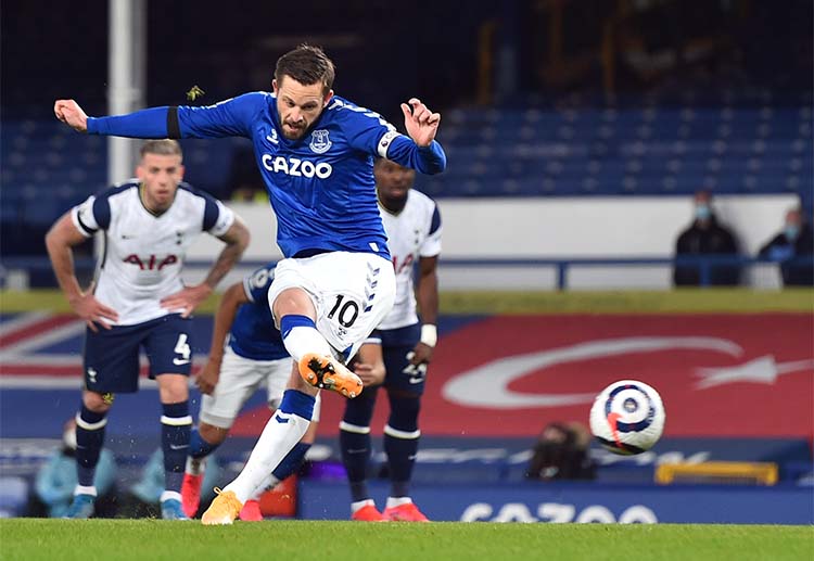 Skor akhir Premier League: Everton 2-2 Tottenham Hotspur