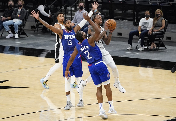 Clippers' Kawhi Leonard and Paul George will be aiming for an NBA win against the Trail Blazers