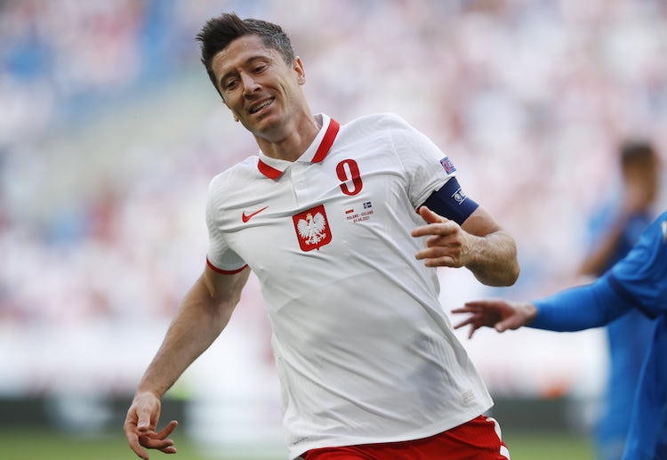 Robert Lewandowski is determined to replicate his Bundesliga form for Poland’s Euro 2020 clash with Slovakia at the Saint Petersburg Stadium