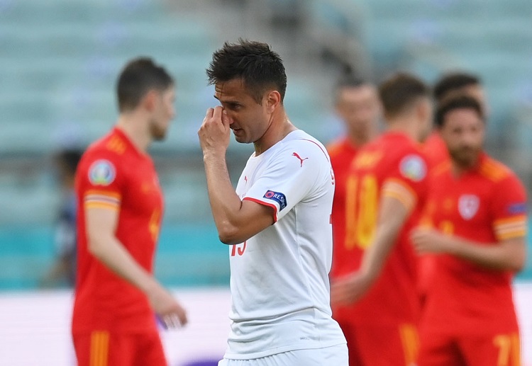 Euro 2020: Mario Gavranović’s first touch for Switzerland after coming on is a (disallowed) goal