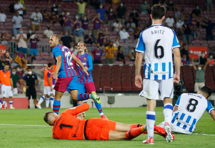 Barcelona menang atas Real Sociedad di La Liga.