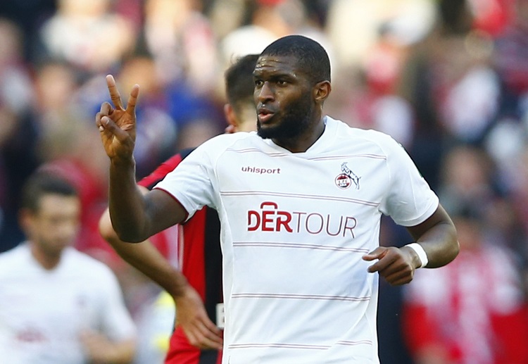 Anthony Modeste will lead Koln to their next Bundesliga victory against Borussia Dortmund