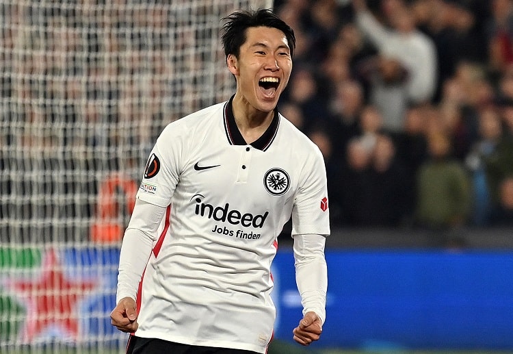 Eintracht Frankfurt unggul di Liga Europa berkat gol Daichi Kamada