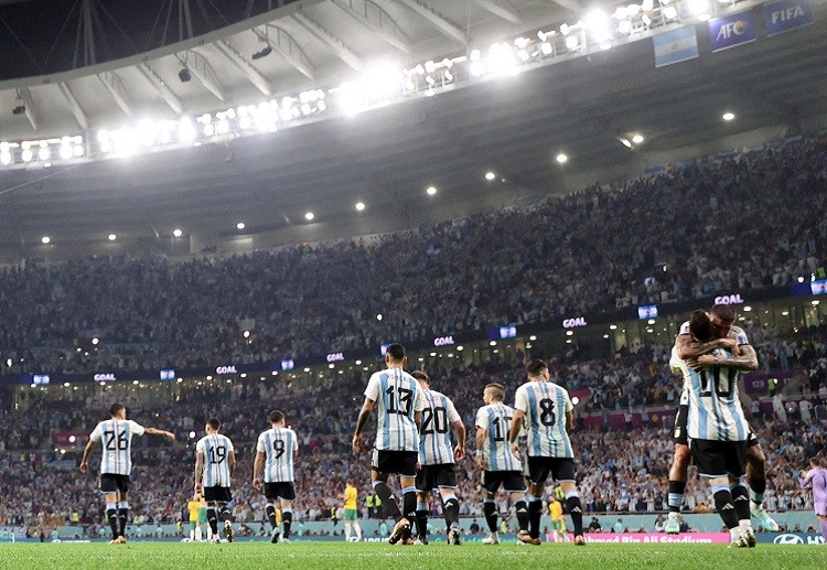 Kết quả bóng đá vòng 1/8 World Cup 2022 Argentina 2-1 Australia.