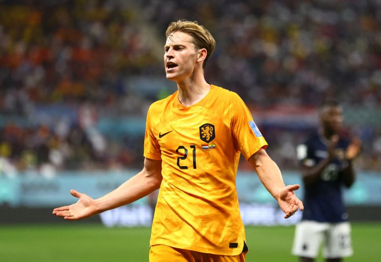 Frenkie de Jong optimis di Piala Dunia.