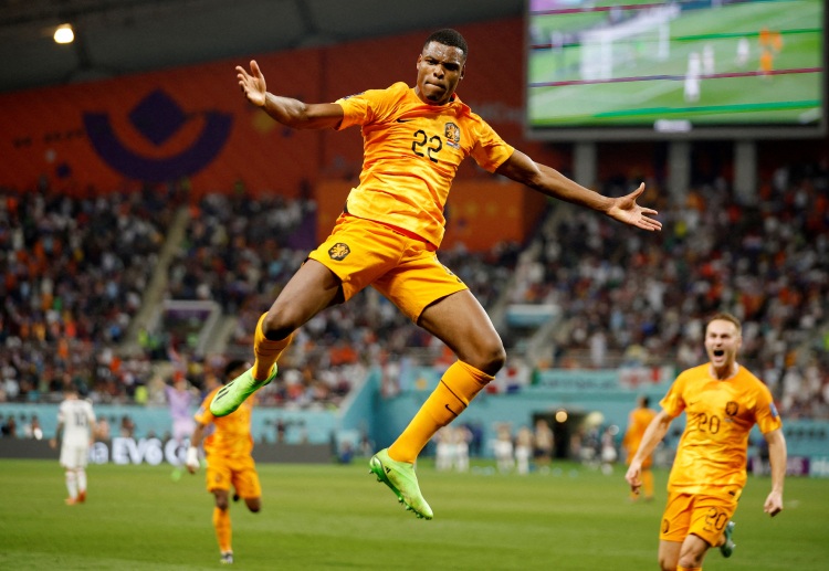 Denzel Dumfries has been named man-of-the-match in the Netherlands' World Cup 2022 game vs the USA