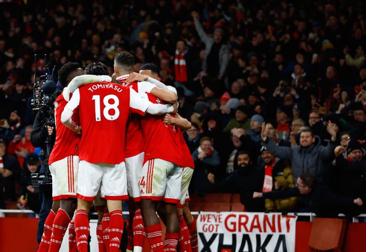 Arsenal's Premier League match against Manchester United ended in a 3-2 win