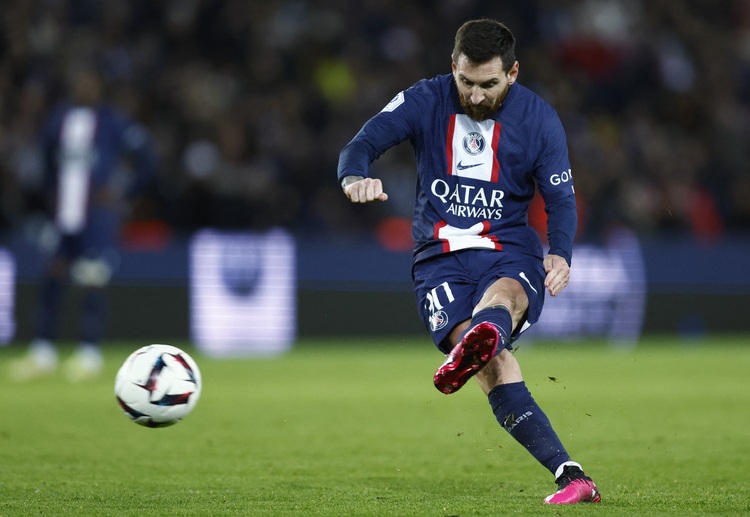 Lionel Messi andalan di Ligue 1.