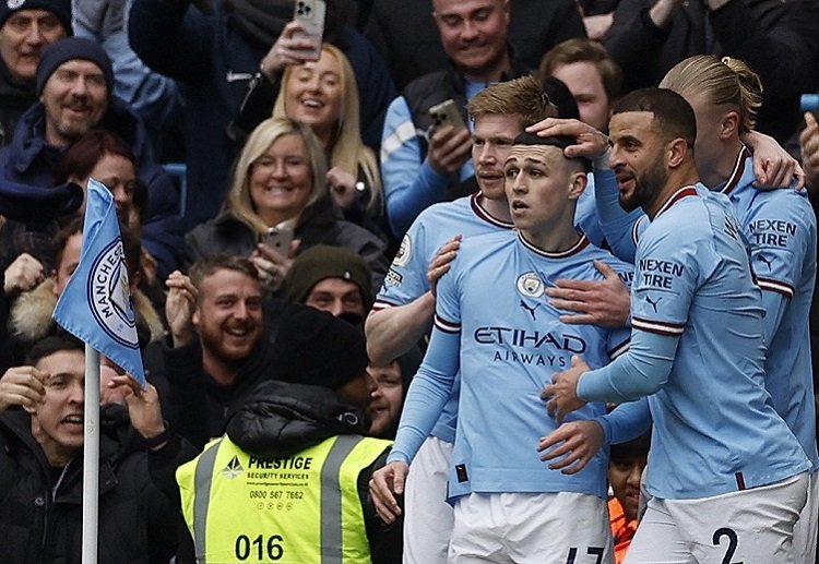 Phil Foden andalan di Liga Inggris.