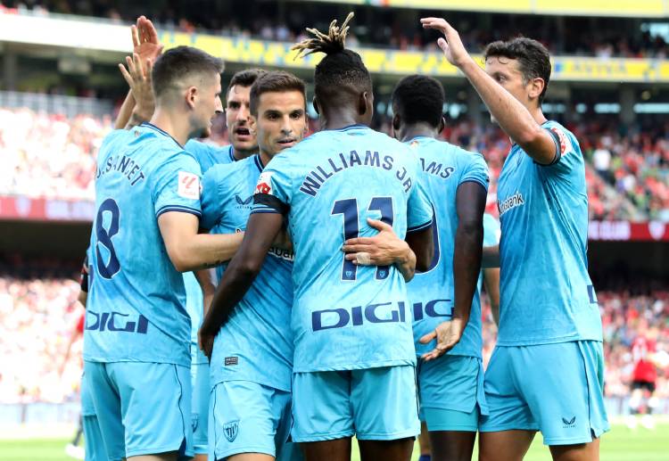 In their final warm-up game before the new La Liga season, Nico Williams scored for Athletic Bilbao versus Man United