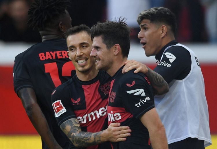 Leverkusen đang dẫn đầu trên BXH Bundesliga 2023/24