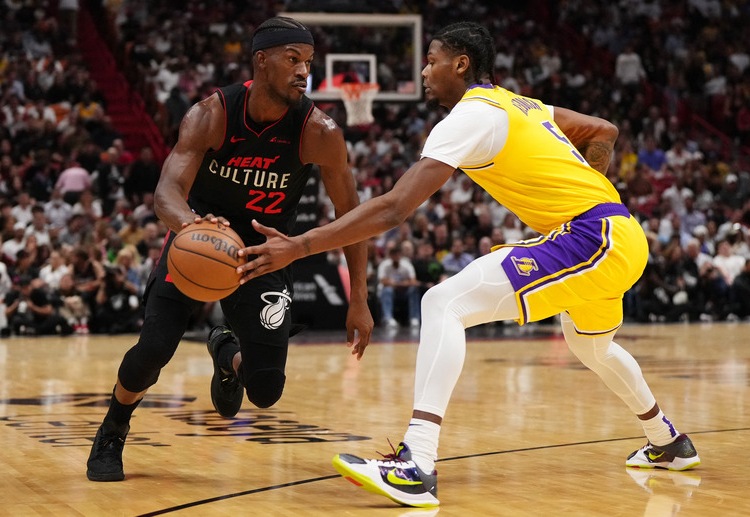 Jimmy Butler has scored a team-high 28 points to lead the Heat to a close win against Lakers in recent NBA game