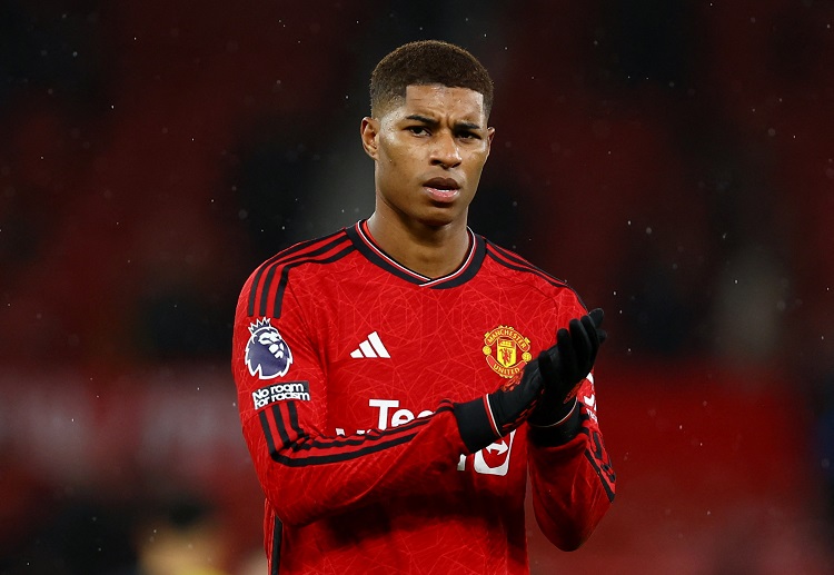 Marcus Rashford is yet to make it to the starting lineup for Premier League club Manchester United