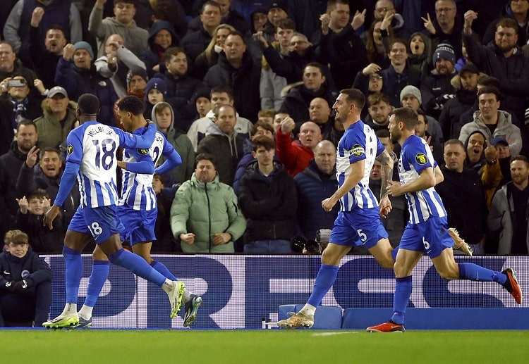 Brighton hiện đang xếp thứ 8 trên BXH Premier League 2023/24