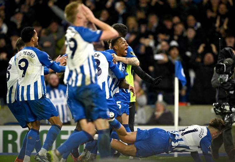 Brighton đang xếp thứ 8 trên BXH Premier League 2023/24