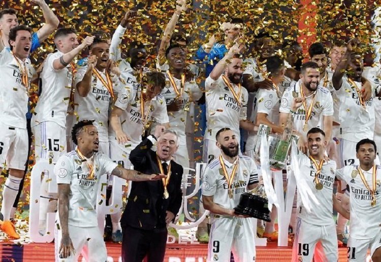 Real Madrid jadi salah satu klub tersukses di Copa del Rey