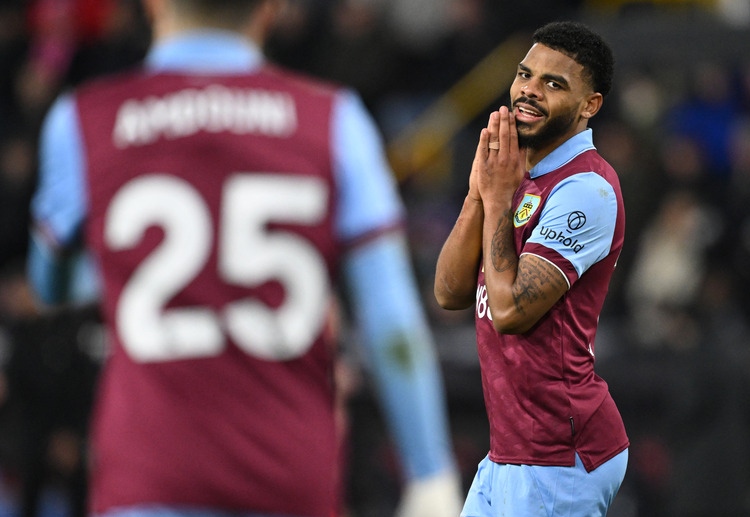 Burnley's Lyle Foster has yet to be included in the squad ahead of their important Premier League game against Arsenal