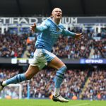 Erling Haaland has scored a brace against Everton to help Manchester City get closer to the top of the Premier League table