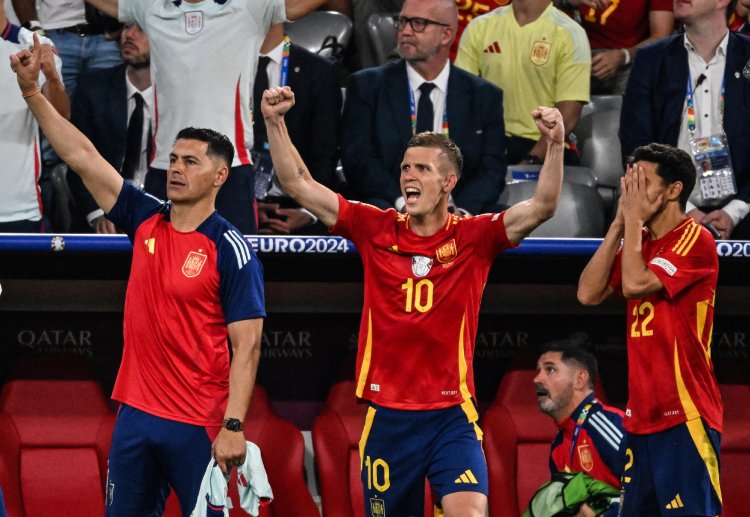 Dani Olmo pimpin daftar top skorer Euro 2024