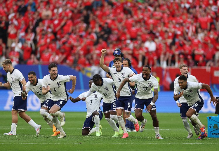England have won their Euro 2024 quarter-final clash versus Switzerland, 5-3 on penalties