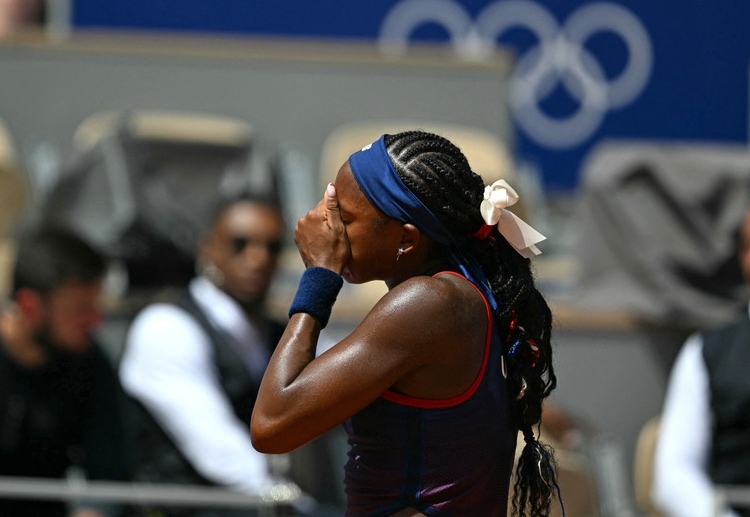 USA's Coco Gauff has suffered an early exit in the Olympics 2024 after losing to Croatia's Donna Vekic