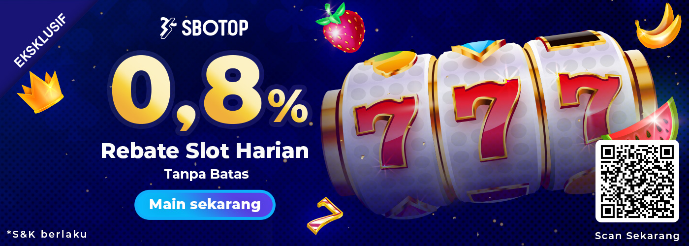 0,8% Rebate Harian Slot dan Tembak Ikan Tanpa Batas