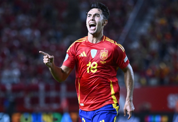 Satu gol Zubimendi buat Spanyol melenggang ke puncak klasemen grup D UEFA Nations League