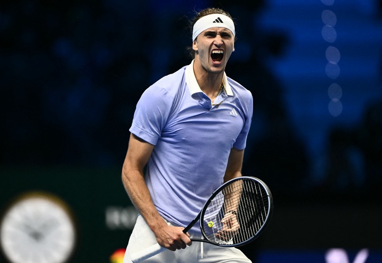 Alexander Zverev had beaten Andrey Rublev in the first round as he aims to clinch his third ATP Finals trophy this 2024