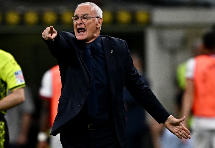 Claudio Ranieri sẽ dẫn dắt CLB AS Roma tại Serie A mùa này